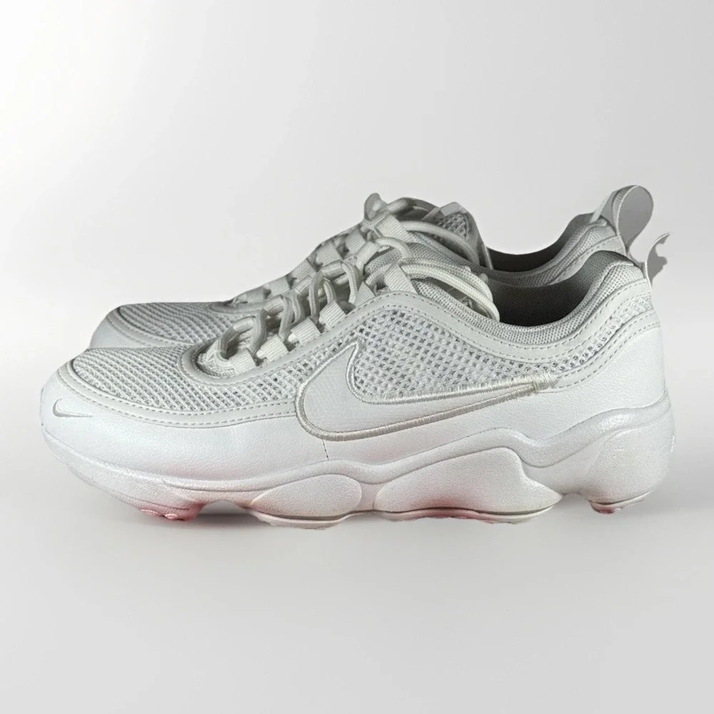 Nike Air Zoom‎ Spiridon Ultra White 905221-100 Running Shoes Women's Size 6 NWB - Picture 2 of 9